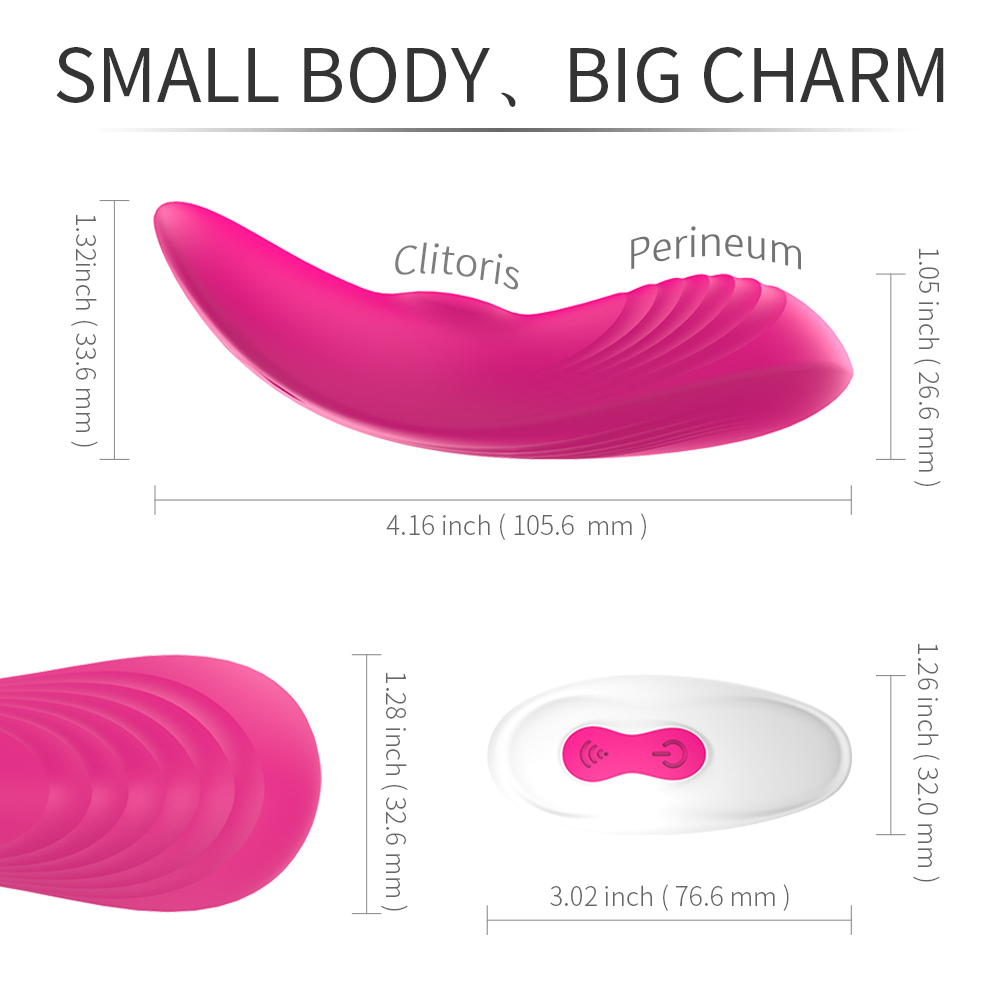  Wireless Mini Remote Control Clitoris Stimulation Panty Wearable Vibrator For Girl