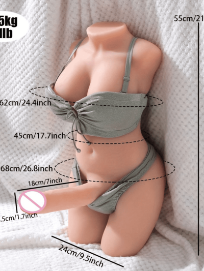 Lyra Realistic TPE Torso Sex Doll – Soft Curves