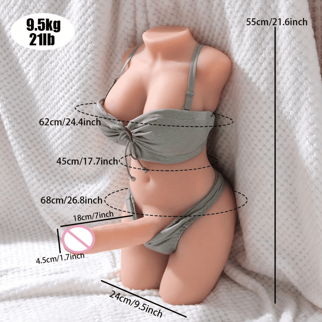 Lyra Realistic TPE Torso Sex Doll – Soft Curves